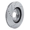631-80080R Drilled/Slotted Brake Rotor [Silver], 2016-2019 Ford/Lincoln/Mercury/Mazda, Position: Front Right - image 4