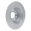 631-92002R Drilled/Slotted Brake Rotor [Silver], 2000-2006 Rover, Position: Rear Right - image 4