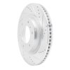 631-92007R Drilled/Slotted Brake Rotor [Silver], 2008-2017 Mitsubishi, Position: Front Right - image 2