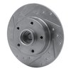 631-92013L Drilled/Slotted Brake Rotor [Silver], 2002-2011 Multiple Makes/Models, Position: Front Left - image 2