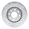 631-92018L Drilled/Slotted Brake Rotor [Silver], 1998-1999 GM, Position: Front Left - image 1