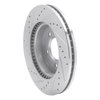 631-92019R Drilled/Slotted Brake Rotor [Silver], 2010-2017 Audi/Volkswagen, Position: Front Right - image 4
