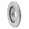 631-92024R Drilled/Slotted Brake Rotor [Silver], 2001-2007 Peugeot, Position: Front Right - image 4