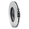 631-92033R Drilled/Slotted Brake Rotor [Silver], 2002-2007 Infiniti/Nissan, Position: Front Right - image 4