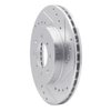 631-92040R Drilled/Slotted Brake Rotor [Silver], 2012-2014 Multiple Makes/Models, Position: Front Right - image 2