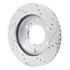 631-92047R Drilled/Slotted Brake Rotor [Silver], 2007-2017 Mitsubishi, Position: Front Right - image 4