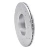 631-92048L Drilled/Slotted Brake Rotor [Silver], 2006-2010 Mopar, Position: Front Left - image 4