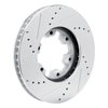 631-92052L Drilled/Slotted Brake Rotor [Silver], 2002-2018 Infiniti/Nissan, Position: Front Left - image 4
