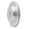 631-92069R Drilled/Slotted Brake Rotor [Silver], 2009-2015 Lexus/Toyota/Scion, Position: Front Right - image 2