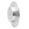 631-92074L Drilled/Slotted Brake Rotor [Silver], 2002-2008 Multiple Makes/Models, Position: Rear Left - image 2
