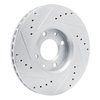 631-92090L Drilled/Slotted Brake Rotor [Silver], 2003-2018 Peugeot, Position: Front Left - image 4