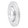 631-92092L Drilled/Slotted Brake Rotor [Silver], 2003-2006 Renault, Position: Front Left - image 2