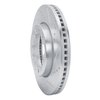 631-92097R Drilled/Slotted Brake Rotor [Silver], 2006-2019 Lexus/Toyota/Scion, Position: Front Right - image 2