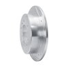 631-93001R Drilled/Slotted Brake Rotor [Silver], 2006-2010 GM, Position: Rear Right - image 2