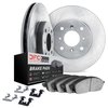 6312-07011 Brake Rotors with 3000-Series Ceramic Brake Pads Kit with Hardware, 2015-2018 Mopar, Position: Front - image 2