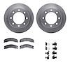 6312-48067 Brake Rotors with 3000-Series Ceramic Brake Pads Kit with Hardware, 2009-2020 GM, Position: Rear - image 1
