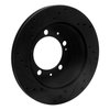 633-02006R Drilled/Slotted Brake Rotor [Black], 1977-1988 Porsche, Position: Rear Right - image 4
