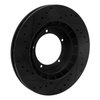 633-02018R Drilled/Slotted Brake Rotor [Black], 1986-1986 Porsche, Position: Front Right - image 4