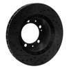 633-02023R Drilled/Slotted Brake Rotor [Black], 1989-1997 Porsche, Position: Front Right - image 4