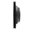 633-02130R Drilled/Slotted Brake Rotor [Black], 2019-2021 Porsche, Position: Rear Right - image 3