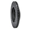 633-03001L Drilled/Slotted Brake Rotor [Black], 2006-2012 Multiple Makes/Models, Position: Front Left - image 4