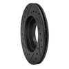 633-03005R Drilled/Slotted Brake Rotor [Black], 1987-1999 Multiple Makes/Models, Position: Front Right - image 4