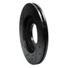 633-03007R Drilled/Slotted Brake Rotor [Black], 1992-1998 Kia/Hyundai/Genesis, Position: Front Right - image 4