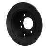 633-03011L Drilled/Slotted Brake Rotor [Black], 1999-2006 Kia/Hyundai/Genesis, Position: Rear Left - image 4