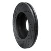 633-03015R Drilled/Slotted Brake Rotor [Black], 2001-2003 Kia/Hyundai/Genesis, Position: Front Right - image 4