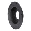 633-03017L Drilled/Slotted Brake Rotor [Black], 2003-2008 Kia/Hyundai/Genesis, Position: Rear Left - image 4