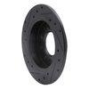 633-03017R Drilled/Slotted Brake Rotor [Black], 2003-2008 Kia/Hyundai/Genesis, Position: Rear Right - image 4