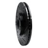 633-03019R Drilled/Slotted Brake Rotor [Black], 2004-2011 Kia/Hyundai/Genesis, Position: Front Right - image 2