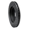 633-03023R Drilled/Slotted Brake Rotor [Black], 2007-2010 Kia/Hyundai/Genesis, Position: Front Right - image 4