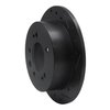 633-03024R Drilled/Slotted Brake Rotor [Black], 2007-2010 Kia/Hyundai/Genesis, Position: Rear Right - image 2