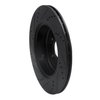 633-03031R Drilled/Slotted Brake Rotor [Black], 2010-2016 Kia/Hyundai/Genesis, Position: Rear Right - image 4
