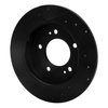 633-03037R Drilled/Slotted Brake Rotor [Black], Fits Select Kia/Hyundai/Genesis, Position: Rear Right - image 4