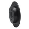 633-03041L Drilled/Slotted Brake Rotor [Black], Fits Select Multiple Makes/Models, Position: Rear Left - image 2