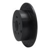633-03046L Drilled/Slotted Brake Rotor [Black], 2007-2009 Kia/Hyundai/Genesis, Position: Rear Left - image 2