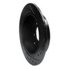 633-03052L Drilled/Slotted Brake Rotor [Black], Fits Select Kia/Hyundai/Genesis, Position: Rear Left - image 4