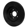 633-03053L Drilled/Slotted Brake Rotor [Black], 2013-2020 Kia/Hyundai/Genesis, Position: Front Left - image 4