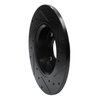 633-07001L Drilled/Slotted Brake Rotor [Black], 2009-2019 Mopar, Position: Rear Left - image 4