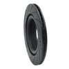 633-11023R Drilled/Slotted Brake Rotor [Black], Fits Select Land Rover, Position: Rear Right - image 4