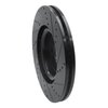 633-11025L Drilled/Slotted Brake Rotor [Black], 2015-2019 Multiple Makes/Models, Position: Front Left - image 4