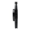 633-11029R Drilled/Slotted Brake Rotor [Black], Fits Select Land Rover, Position: Front Right - image 3