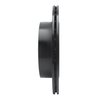 633-13017L Drilled/Slotted Brake Rotor [Black], 2005-2007 Subaru, Position: Rear Left - image 3