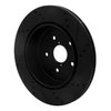 633-13022L Drilled/Slotted Brake Rotor [Black], 2008-2020 Subaru, Position: Rear Left - image 4