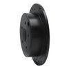 633-13024R Drilled/Slotted Brake Rotor [Black], 2015-2021 Subaru, Position: Rear Right - image 2