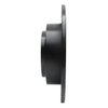 633-13032R Drilled/Slotted Brake Rotor [Black], 2000-2006 Subaru, Position: Rear Right - image 3
