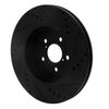 633-13037L Drilled/Slotted Brake Rotor [Black], Fits Select Subaru, Position: Front Left - image 4