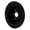 633-13042L Drilled/Slotted Brake Rotor [Black], 2018-2021 Subaru, Position: Rear Left - image 4